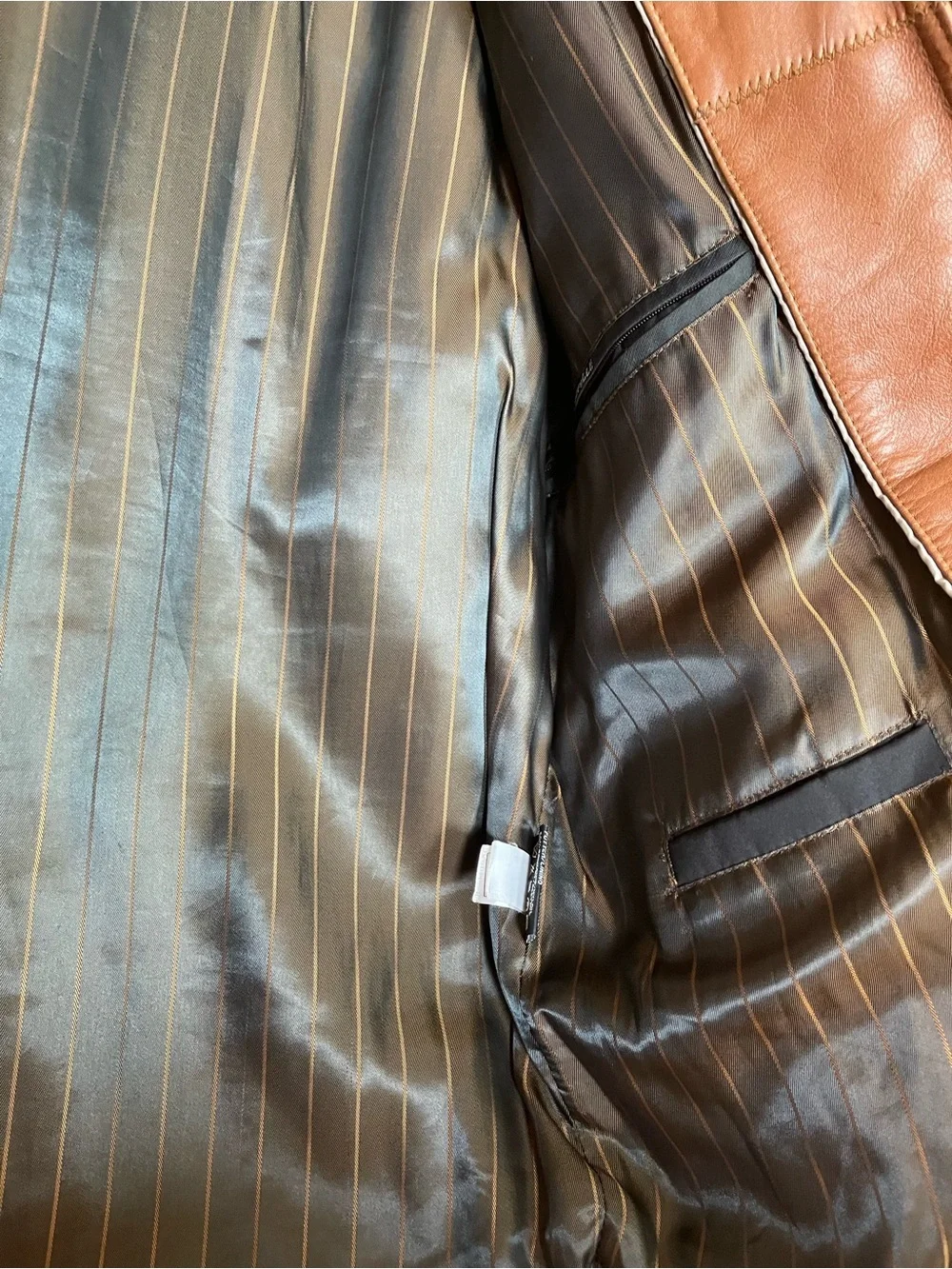 Vintage Leather Mens Jacket